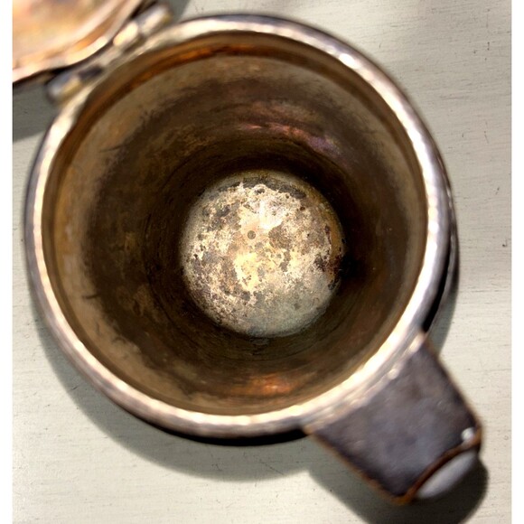 Vintage BISMARCK HOTEL CHICAGO 10oz Creamer Albert Pick & Co Numbered - Picture 6 of 8